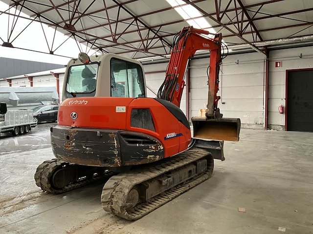 Rupsgraafmachine kubota kx080-3 - afbeelding 31 van  34