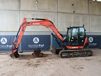 Rupsgraafmachine kubota kx080-4 diesel 2016 - afbeelding 1 van  1