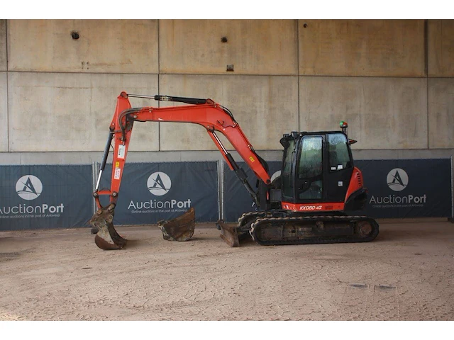 Rupsgraafmachine kubota kx080-4α diesel 2019 - afbeelding 1 van  1