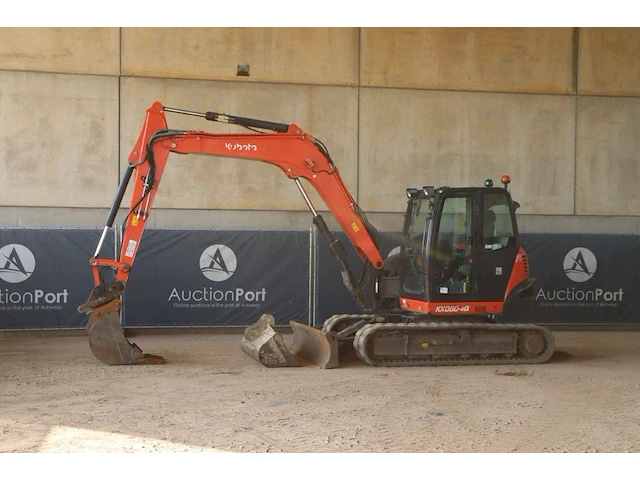 Rupsgraafmachine kubota kx080-4α diesel 46.5kw 2019 - afbeelding 1 van  1