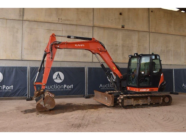 Rupsgraafmachine kubota kx080-4a diesel - afbeelding 1 van  1