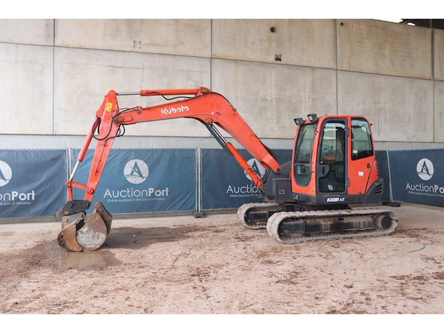 Rupsgraafmachine kubota kx080 diesel - afbeelding 1 van  1