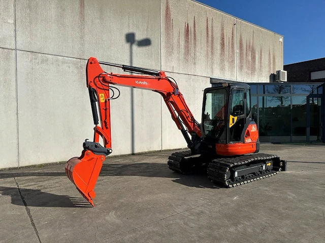 Rupsgraafmachine kubota kx155-3sz diesel 2012 - afbeelding 1 van  1