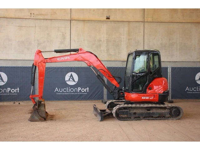 Rupsgraafmachine kubota kx155-3sz diesel 2015 - afbeelding 1 van  1