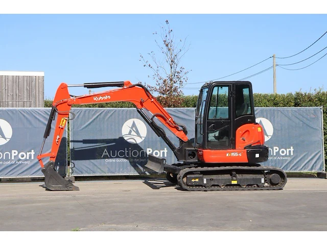 Rupsgraafmachine kubota kx155-5 diesel 29kw 2016 - afbeelding 1 van  1