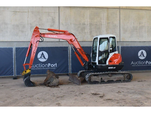 Rupsgraafmachine kubota kx161-3a diesel - afbeelding 1 van  1