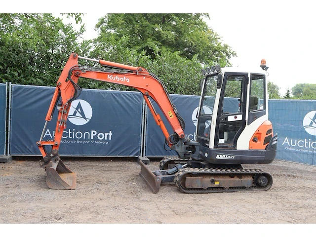 Rupsgraafmachine kubota kx91-3α2 diesel 27pk 2008 - afbeelding 1 van  1