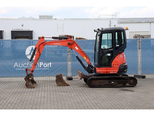 Rupsgraafmachine kubota u25-3eu diesel 21pk 2013 - afbeelding 1 van  1