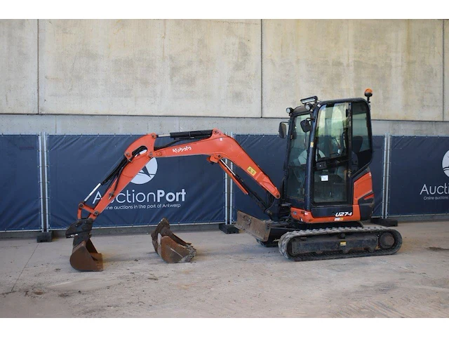 Rupsgraafmachine kubota u27-4 diesel - afbeelding 1 van  1