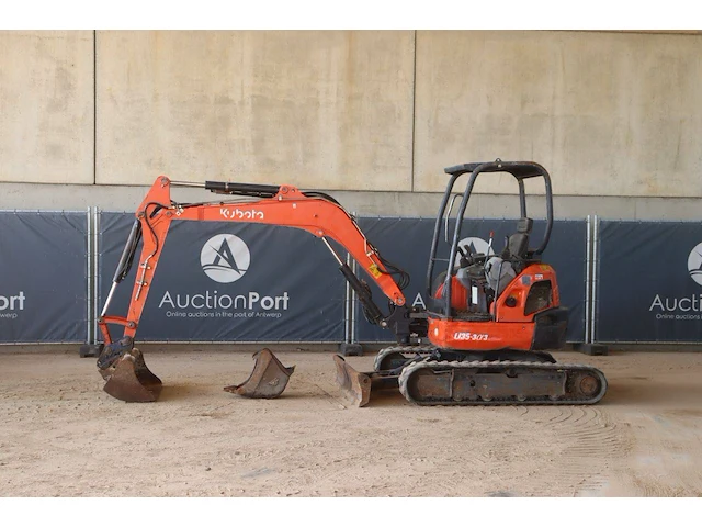 Rupsgraafmachine kubota u35-3a3 diesel 22.9kw 2015 - afbeelding 1 van  1