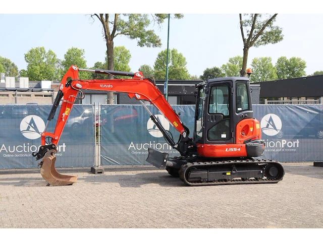 Rupsgraafmachine kubota u55-4 diesel 33.8kw 2020 - afbeelding 1 van  1