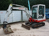 Rupsgraafmachine takeuchi tb125 diesel 2009 - afbeelding 1 van  1