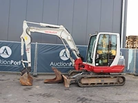 Rupsgraafmachine takeuchi tb285 diesel 2017 - afbeelding 1 van  1