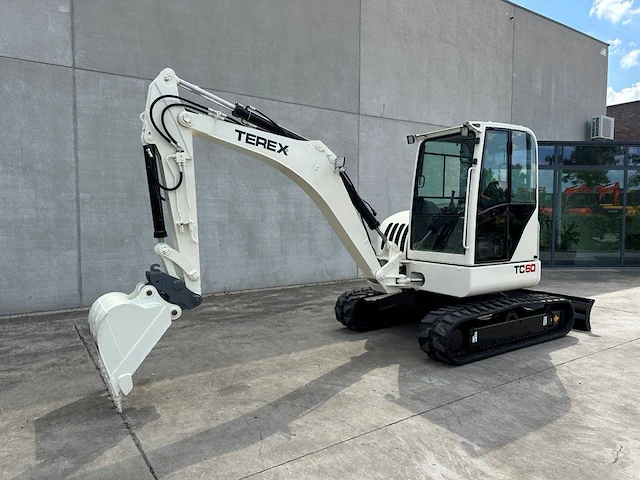 Rupsgraafmachine terex tc60 diesel 2008 - afbeelding 1 van  1