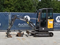 Rupsgraafmachine volvo ec18e diesel