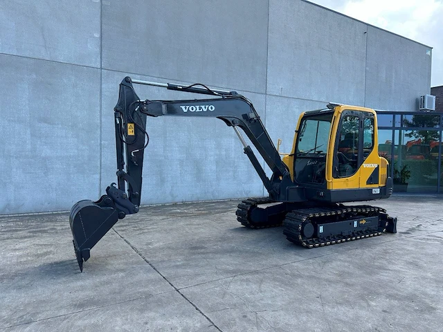 Rupsgraafmachine volvo ec55b diesel 2012 - afbeelding 1 van  1