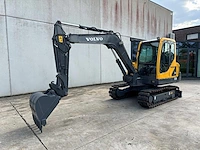 Rupsgraafmachine volvo ec55b diesel 2014