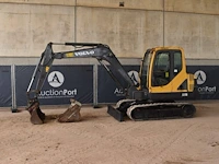 Rupsgraafmachine volvo ec55b diesel - afbeelding 1 van  1