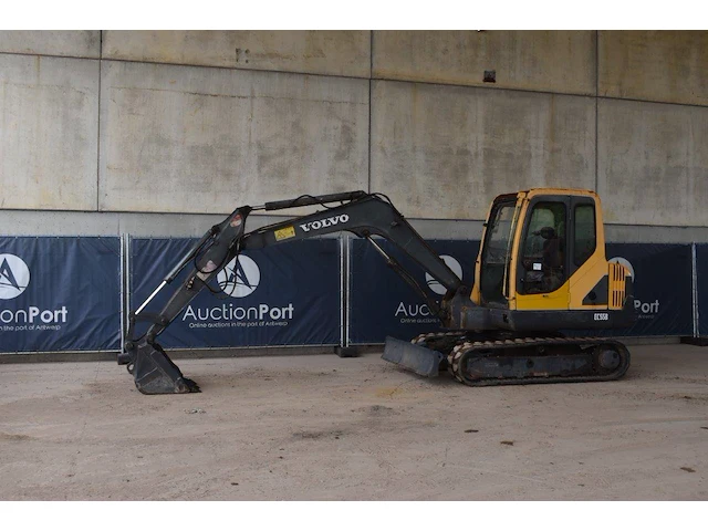 Rupsgraafmachine volvo ec55b diesel - afbeelding 1 van  1
