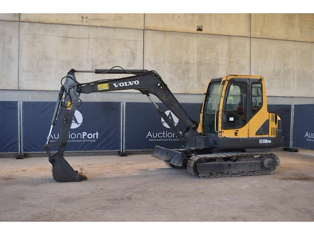 Rupsgraafmachine volvo ec55b pro diesel - afbeelding 1 van  1