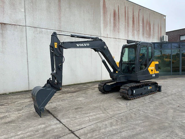 Rupsgraafmachine volvo ec55d diesel 2016 - afbeelding 1 van  1