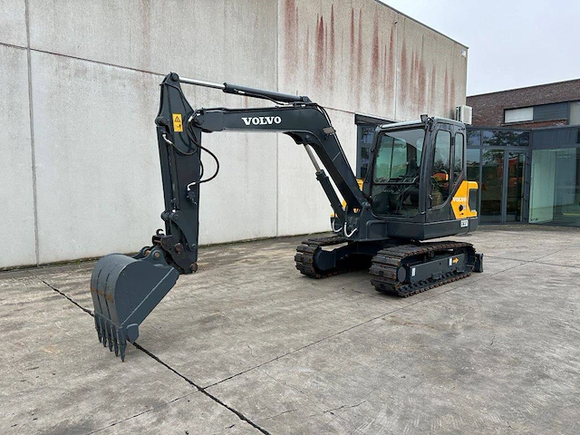 Rupsgraafmachine volvo ec55d diesel 2016 - afbeelding 1 van  1