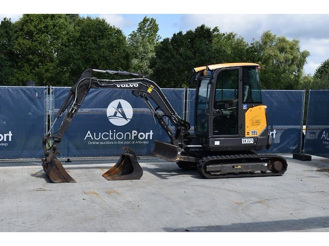 Rupsgraafmachine volvo ecr35d diesel - afbeelding 1 van  1