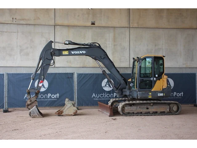 Rupsgraafmachine volvo ecr88d diesel 2016 - afbeelding 1 van  1