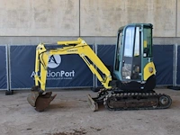 Rupsgraafmachine yanmar vio 25 diesel