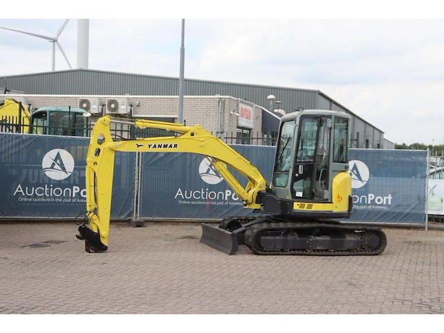 Rupsgraafmachine yanmar vio55-5b diesel 2014 - afbeelding 1 van  1