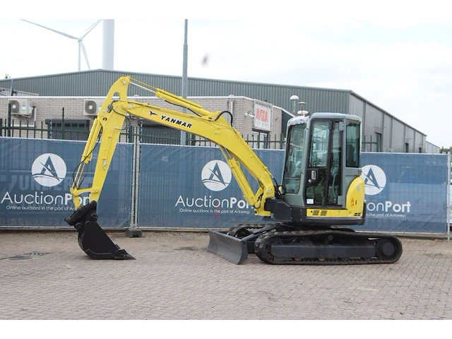 Rupsgraafmachine yanmar vio55-5b diesel 2015 - afbeelding 1 van  1