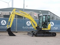 Rupsgraafmachine yanmar vio55-5b diesel 2015 - afbeelding 1 van  1