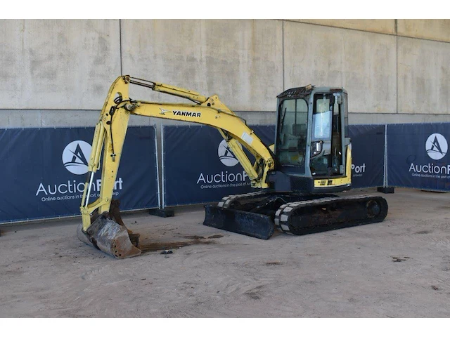 Rupsgraafmachine yanmar vio55-5b diesel - afbeelding 1 van  1