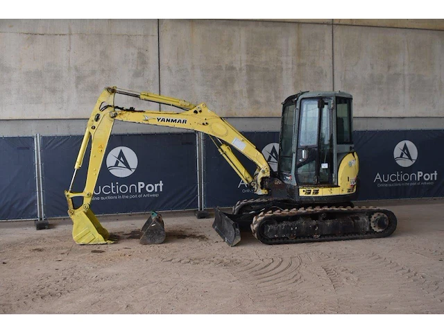 Rupsgraafmachine yanmar vio55-5b diesel - afbeelding 1 van  1