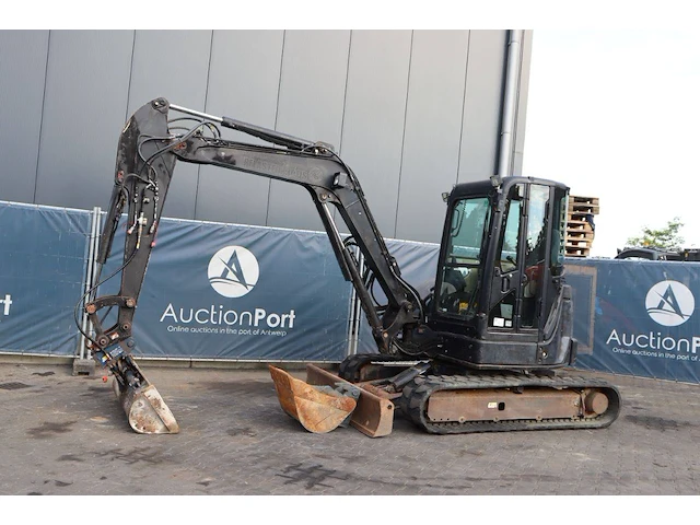 Rupsgraafmachine zaxis zx52u-3 clr diesel 2012 - afbeelding 1 van  1