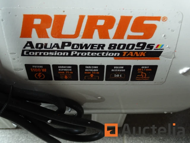 Ruris aquapower 8009s booster unit - afbeelding 8 van  12
