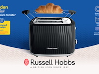 Russell hobbs - broodrooster - raspberry - afbeelding 3 van  5