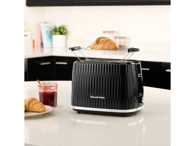Russell hobbs - broodrooster - raspberry - afbeelding 4 van  5