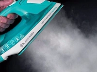 Russell hobbs 24840-56 light & easy brights aqua stoomstrijkijzer aqua/wit - afbeelding 2 van  3