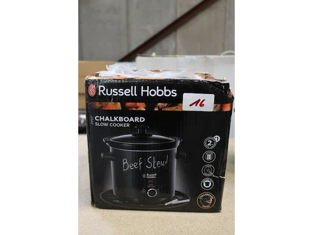 Russell hobbs chalkboard slowcooker - afbeelding 1 van  6