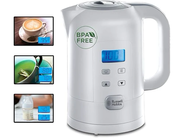 Russell hobbs waterkoker met temperatuurinstelling - afbeelding 2 van  5