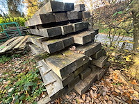 Rustieke eiken balk - afbeelding 3 van  4