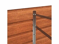Rusty garden verhoogde bed - cortenstaal (x2) - afbeelding 8 van  9