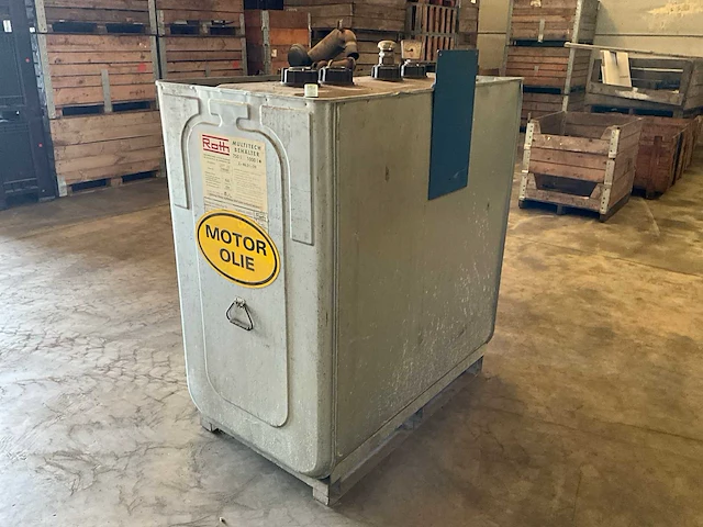 Ruth z-40.21-29 olie opslagtank 1000l met niveaumeting - afbeelding 1 van  12