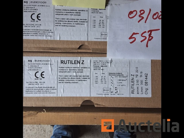 Rutilen z electrode 2,5 mm(nummer 03-008) - afbeelding 1 van  2