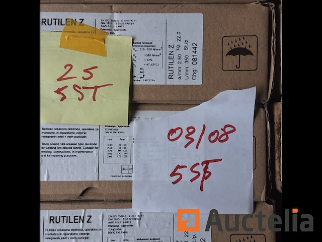 Rutilen z electrode 2,5 mm(nummer 03-008) - afbeelding 2 van  2