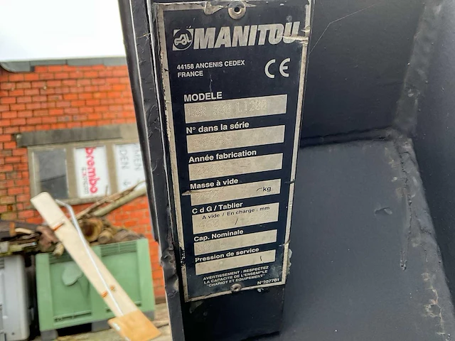 Ruw-terrein-heftruck manitou msi30d - afbeelding 17 van  27