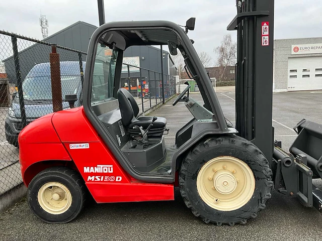 Ruw-terrein-heftruck manitou msi30d - afbeelding 19 van  27