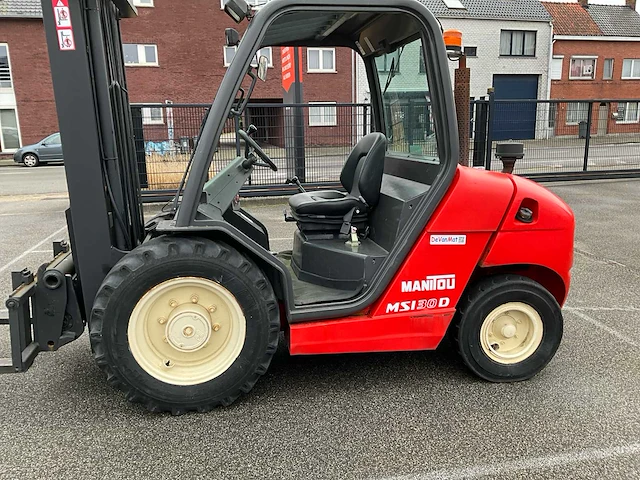 Ruw-terrein-heftruck manitou msi30d - afbeelding 21 van  27