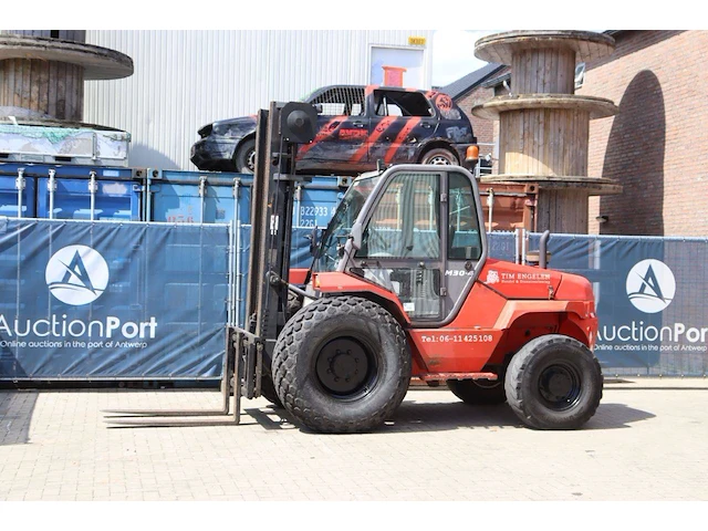 Ruw-terreinheftruck manitou m30-4 diesel 3000kg 5.5m 2005 - afbeelding 1 van  1